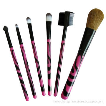 Compact 6-unit brush set, various types of bristles are available